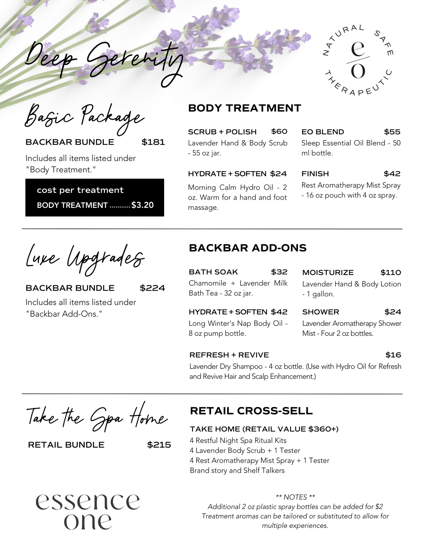 Deep Serenity - Retail Cross-Sell